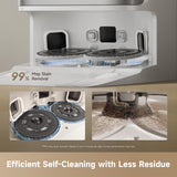 dreame D30 Ultra Robot Vacuum and Mop, Detangling with TriCut Brush