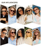 SOJOS Big Trendy Polarized Aviator Sunglasses for Women Men, 80s 90s Retro Square Aviators Sun Glasses SJ2672, Black/Light Yellow Tint