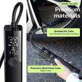 Woowind Premium Tire Inflator Portable Air Compressor, 3X Faster, 150PSI Air Pump for Car Tires, Tire Pump, with 12V DC Cord for Trucks & Off-Road Tires, Auto Shut-Off