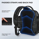 KastKing BaitSpace Standard Fishing Tackle Sling Bag, Water-resistant Sling Pack for Bank, Wader & Boat Fishing, Rod & Beverage Holder, Adjustable Straps, Durable 420D Nylon Fabric