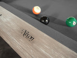 Nixon Billiards - Huck Slate Billiard Pool Table (Grey White Oak, 8 ft)
