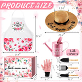Gardening Gifts for Mother‘s Day from Daughter and Son, Gardening Gifts for Plant Lover, Best Mom Ever Garden Tool Set Gift
