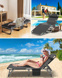 ABORON Folding Camping Cot for Adults, Double Layer 1200D 500lb Loading Cot for Sleeping, Heavy Duty Guest Cot with Mat & Carrying Bag for Indoor Outdoor (Pro Adjustable, Abyssal Noir) ABORON