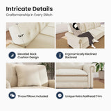 PHI VILLA 150" Oversized Modular Sectional Couch U Shaped for Living Room