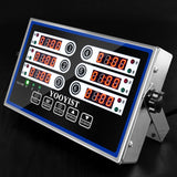 YOOYIST Kitchen Timers for Cooking – 6 Channel Commercial Kitchen Timer Restaurant Kitchen Supplies – Stainless Steel LED Technology Kitchen Timer Digital – Reminder Function, Loud Alarm, Black