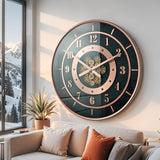 THE GEARS CLOCK 24'' Inch Real Moving Gear Wall Clock Sweden Line Gothenburg (24 inches (59 cm))