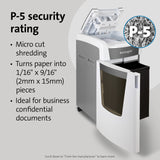 Shredder - New OfficeAssist 600-Sheet Auto-Feed Micro Cut Anti-Jam Heavy Duty Shredder with 29 gallons Waste Capacity