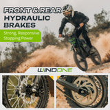 Windone RS5 Electric Dirt Bike for Teens & Adults (13+), Up to 37 MPH
