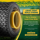 Wiltire 2 Pack 13x6.50-6 Turf Lawn Garden Mower Tire,13x6.5x6 Zero Turn Mower Tire, Tubeless Tractor Tires for Garden Tractors, Walk-behind Mowers, Turf Maintenance Vehicles, Golf Carts