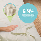 SHIATSU THAI MASSAGE MAT 54x80x3 w/natural cotton cover