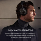 Bowers & Wilkins Px8 S2 Wireless Over-Ear Headphones, Midnight Blue, Bluetooth Headphones with Active Noise Cancelling, Hi-Res Audio, 30 Hours of Playtime, USB-C 15-Min Quick Charging