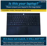 Laptop Skin Compatible with Alienware M16 R2 (2024) - Bio Glare - Premium 3M Vinyl Protective Wrap Decal Cover