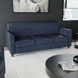 Flash Furniture Hercules LeatherSoft Sofa, Navy