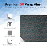 Phone Skin Compatible with Microsoft Surface Laptop 13.8" 8th Edition (2026) - Triangle Stripes - Premium 3M Vinyl Protective Wrap Decal Cover - Easy to Apply | Crafted in the USA by MightySkins