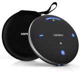Pro Speakerphone, Conference Microphone with Directional Voice Pickup, Enhanced Voice Pickup, AI Transcription AISPEECH