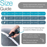 Core Balance Exercise Ball for Workouts, Anti-Burst and Slip Resistant, Swiss Yoga Ball for Pregnancy, Stability, Fitness and Physical Therapy, 4 Sizes, with Pump (33" / 85cm Grey)
