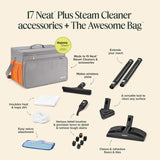Dupray Neat Plus Steam Cleaner for Home with Storage Bag