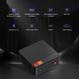 BOSGAME P4 Ultra Linux Mini PC, Ryzen 7 7730U 16GB DDR4 1TB PCIe SSD