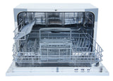 SPT SD-2224DSB: ENERGY STAR Countertop Dishwasher with Delay Start & LED – Silver