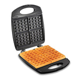 Non-Stick Belgian Waffle Maker with Indicator Lights, Makes 4 4" x 5" Mini Waffles, Hashbrowns Hamilton Beach