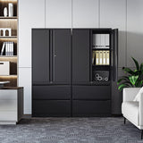 2 Drawer Lateral File Cabinet - Metal Storage Cabinet with Locking Drawers for Letter