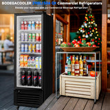 BODEGACOOLER Beverage Refrigerator, 290L/306 Qt Commercial Refrigerator For Kitchen, Home,Office and Garage, 264 Cans & 120 Bottles