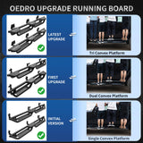 OEDRO Running Boards Compatible with 2009-2018 RAM 1500 Crew Cab