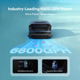 (2026 New) Beatbot Sora 70 Pool Vacuum Robot, 360° Top-to-Bottom Cleaning, Smart Surface Parking, 6L Capacity, 6800GPH Super Power for Above & In-Ground Pools Up to 3,200 sq. ft, Midnight Blue