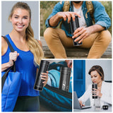 H2ORIGIN PULSE Hydrogen Water Bottle Generator, Up to 9000 PPB Hydrogen Bottle Water Ionizer with SPE/PEM Technology, 3-in-1 Portable Universal Adapter and Refreshing Mist Spray for Home Hydration