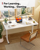 Electric Standing Desk, 79 x 32'' Height Adjustable Sit Stand Desk with Large Splice Board Desktop