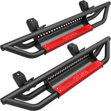 OEDRO Paintable Running Boards Fit for 2018-2026 Jeep Wrangler JL 2 Door