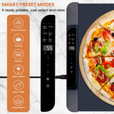 Warming Mat for Food Extra Large - 36”x15” Electric Food Warmer with Heat Resistant Pad, 11 Temperature & 20 Timer Settings with 6 Preset Modes, Dual Temperature Display, Child Lock & Auto Shut-Off