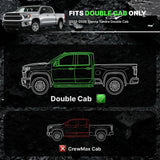 OEDRO Running Boards with Two Stairs Design All-Steel Build