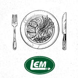LEM Products Commercial-Quality French Fry Cutter for Potatoes and Vegetables, Cast Iron