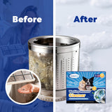 ECOFRESHEET Washing Machine Cleaner Tablets Pet Pro, 30 Tablets Deep Cleaning Washer Cleaner for Pet Hair Residue & Odor Removal, Descaler for Front Load, Top Load & HE Washing Machines