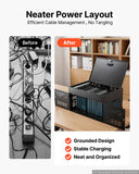 VEVOR 16-Device Lock Charging Station for Tablet & Laptop, Fully Assembled