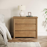 Tribesigns Bedroom Nightstands Set of 2, Night Stand, Rustic Brown (2PCS)