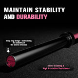 RitFit 7ft Olympic Barbell Bar, General Purpose Weight Bar Suitable for Olympic Lifts and Power Lifts, 500LBS Capacity