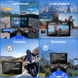 CARPURIDE W702BS for BMW Moto CarPlay & A-Auto Data Reading, Native Wonder