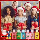 Sacubee 48 Packs Christmas Mini Hand Sanitizer Bulk Travel Size Xmas Gifts