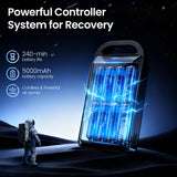 Maxtorc FSA-HSA Eligible Compression Recovery Boots, Air Boots Pressotherapy Boots 50-250 mmHg, Full Leg Compression Massager for Improved Circulation, Lipedema, Lymphatic Leg Massager, Pain Relief
