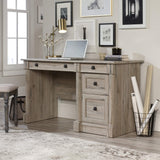 Sauder Palladia Computer Desk with Drawers, Home Office Desk with File Cabinet Storage Drawer