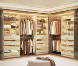 Aheaplus Closet System with 12 Drawers, 8.5-11.5Ft Closet Organizer System