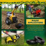 Wiltire 2 PCS 4.80/4.00-8 Tires Tubeless, 4 Ply 4.80x4.00-8 Turf Lawn Garden Tire, 16-Inch Tractor Tread Replacement Tire for Tractor, Tiller, Golf Cart, and Most Lawn Mowers