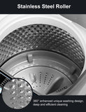 Portable Washing Machine - Compact 2.0 Cu.ft Portable Washer, Full-Automatic Top Loader for Space Saving, Ideal for Apartments, Homes, and Dorms, 10 Wash Cycles, Low Noise, IPX4 with Drain Pump