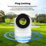 Real HD Golf Rangefinder with Slope, 1,200 Yards Range Finder Golf, 7X Magnification with Magnet, Flag Lock Vibration