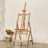 ATWORTH Large Wooden Easel for Painting: Artist H Frame Easel Stand with Upgrade Hardware- Hold Canvas up to 93" - Professional Art Easel for Adults