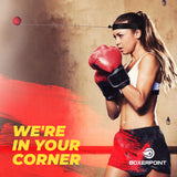 Boxing Reflex Ball for Adults and Kids - React Reflex Balls on String with Headband, Carry Bag and Hand Wraps - Improve Hand Eye Coordination, Punching Speed, Fight Reaction BOXERPOINT