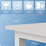 51'' Home Office Desk Modern Computer Desk 51.2X 23.6x29.5 inches PC Table with Thicken Frame