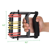 YPCBYNBS Hand Exerciser,Finger Exerciser and Hand Strengthener for Hands,Finger,Wrist,Forearms and Thumbs Therapy,Black YPCBYNBS